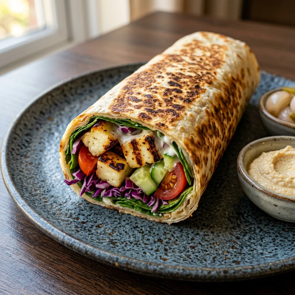 Halloumi Wrap